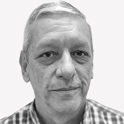 Close-up of Javier Mendiola