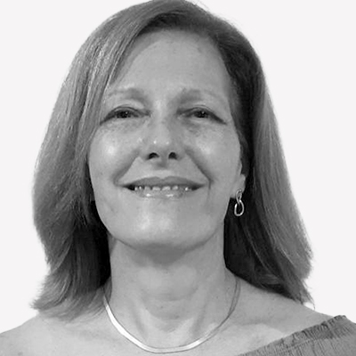 Close-up of Lidia Riquelme